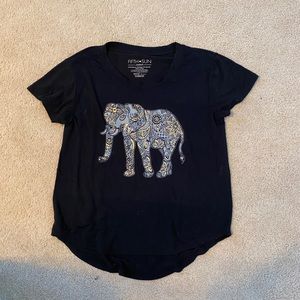 Black Elephant Top